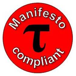 Tau Manifesto Compliant logo